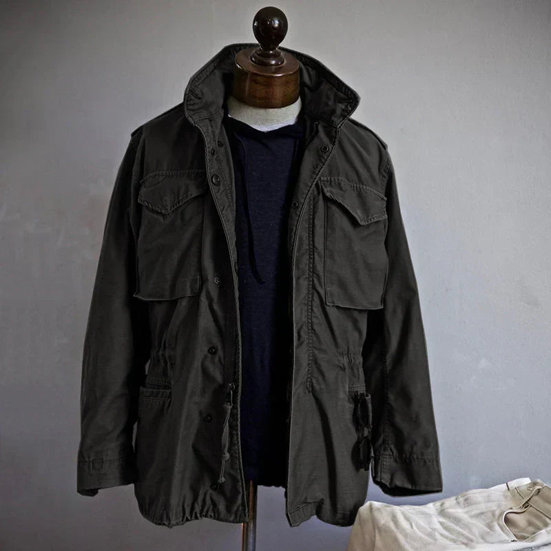 Men's Military Field Jacket | Timeless structure with a modern, rugged appearance
