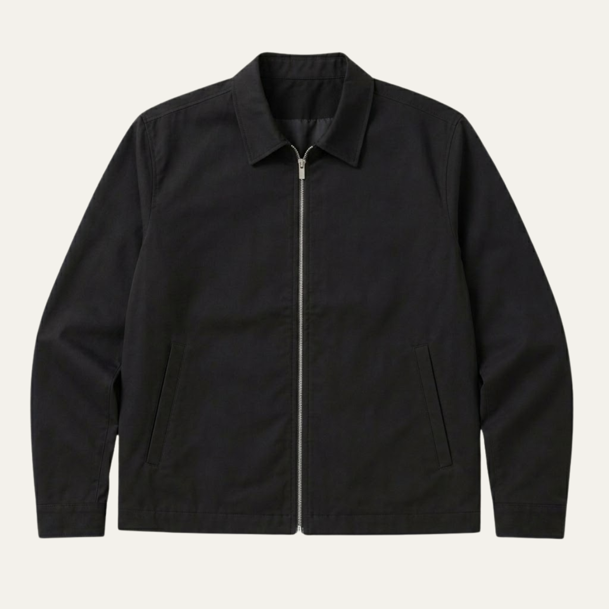 The Oakridge Men’s Harrington Lightweight Zip Up Jacket