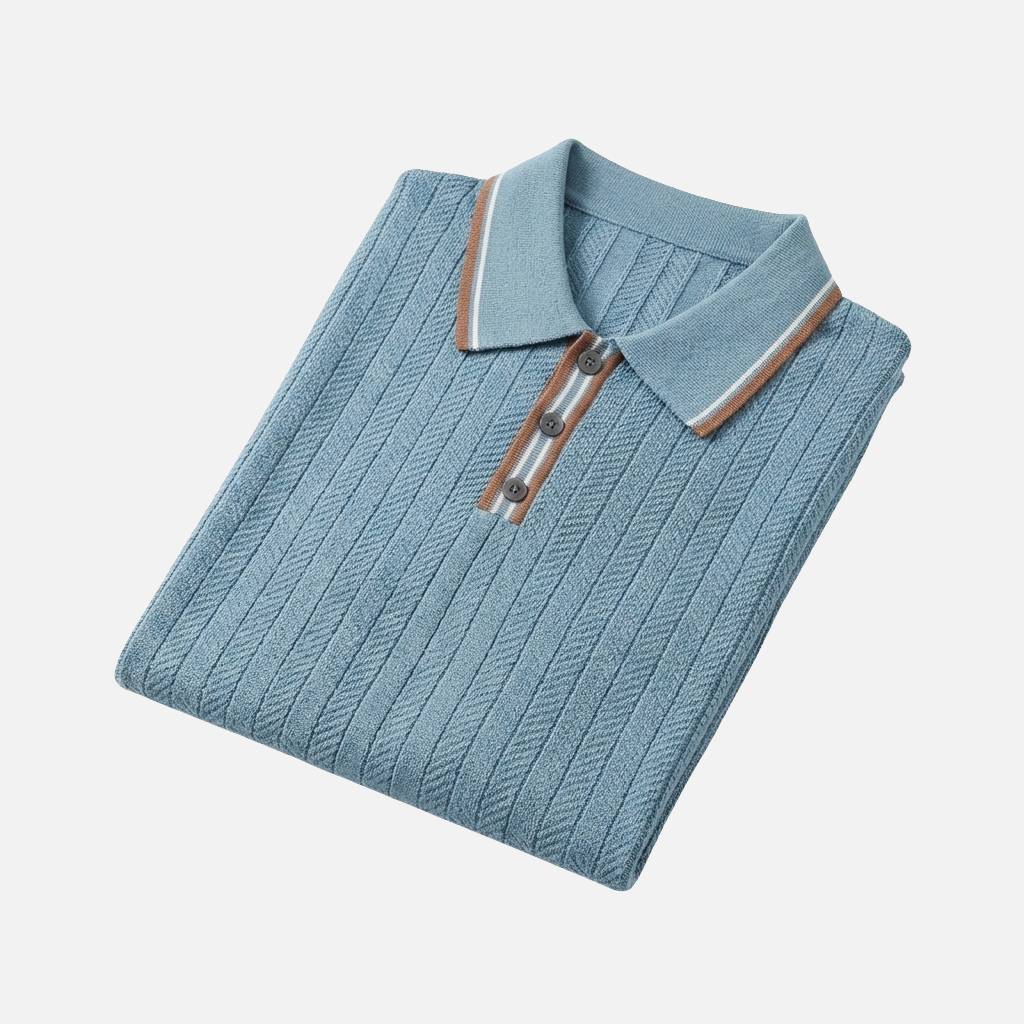OLDMONEYLOOK | Men’s Refined Knit Polo
