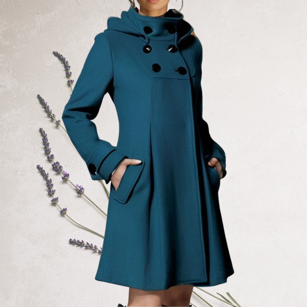 Elegant Knee-Length Trench Coat for Women
