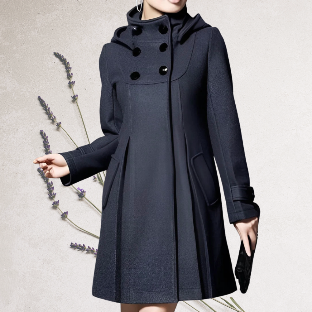 Elegant Knee-Length Trench Coat for Women