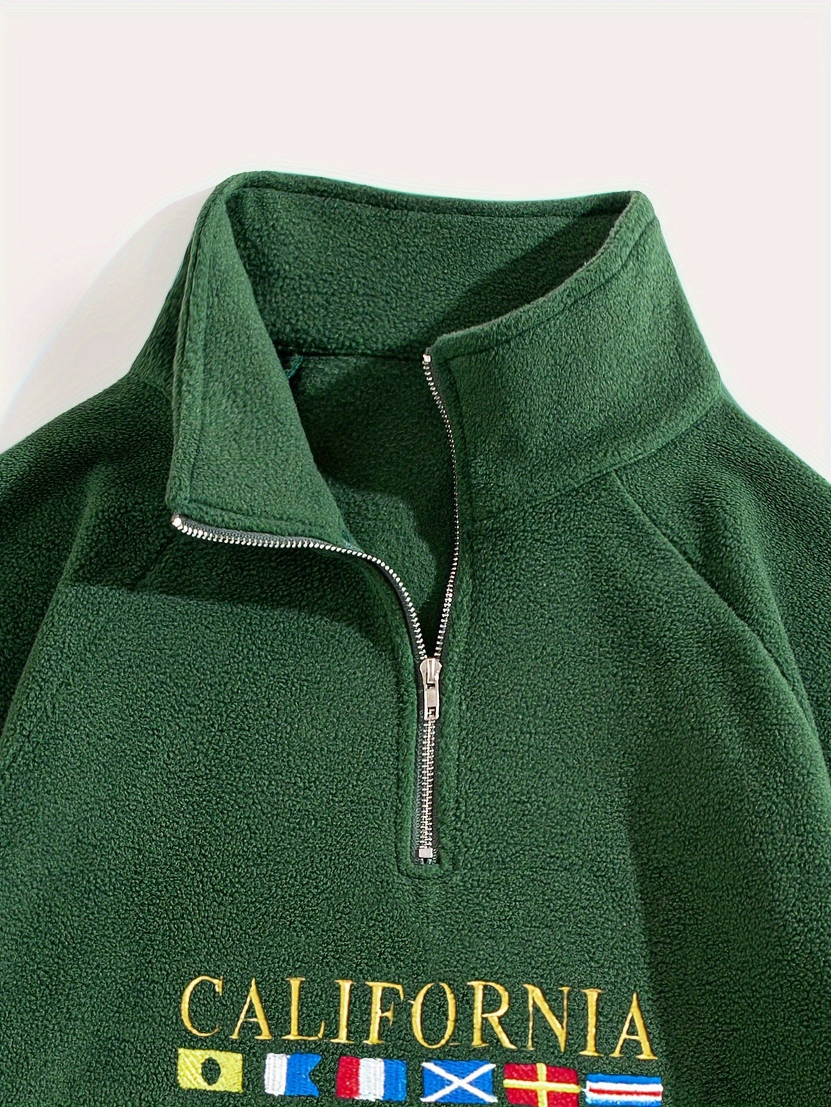 Nathan | High-Neck Quarter-Zip Sweatshirt