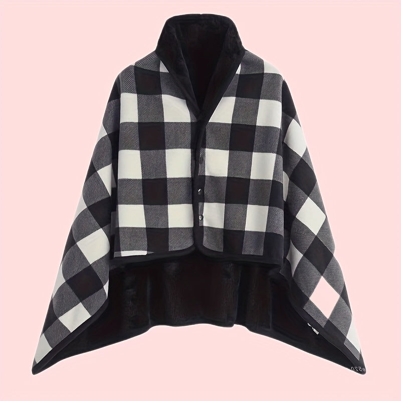 Rosamund | Cozy Plaid Wrap Scarf