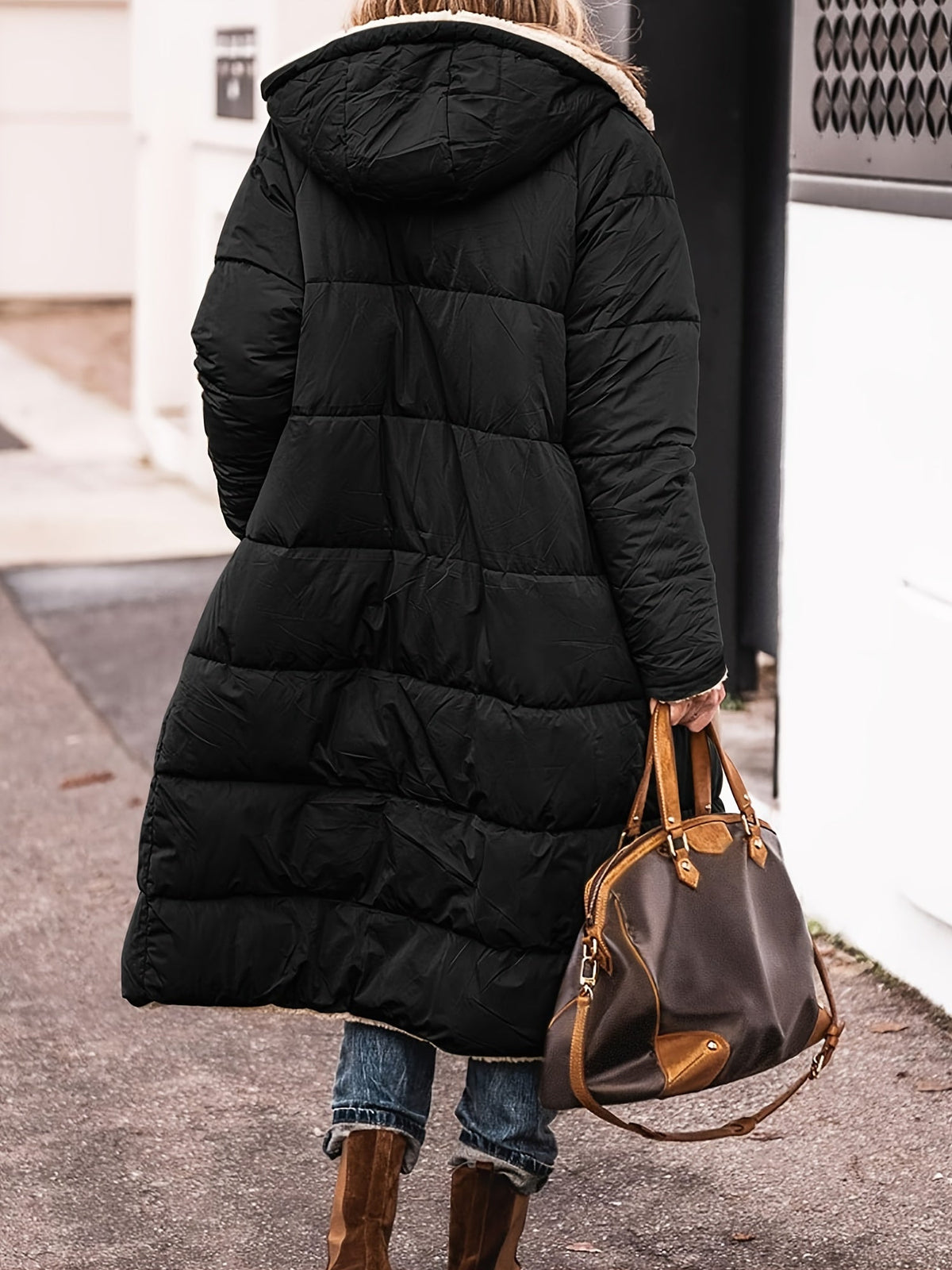 Women's Long Fit Winter Coat | Breathable Design
