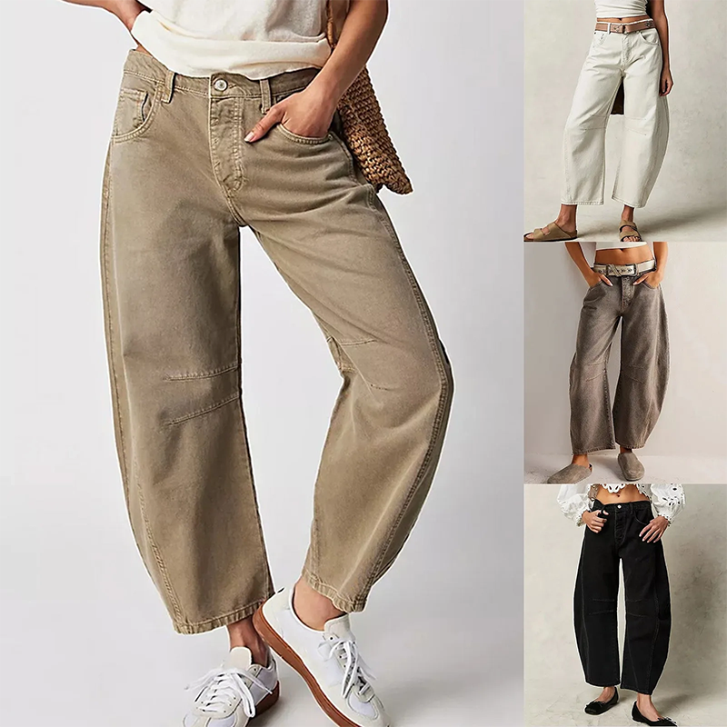Comfortable Wide Trousers for Women with Relaxed Fit