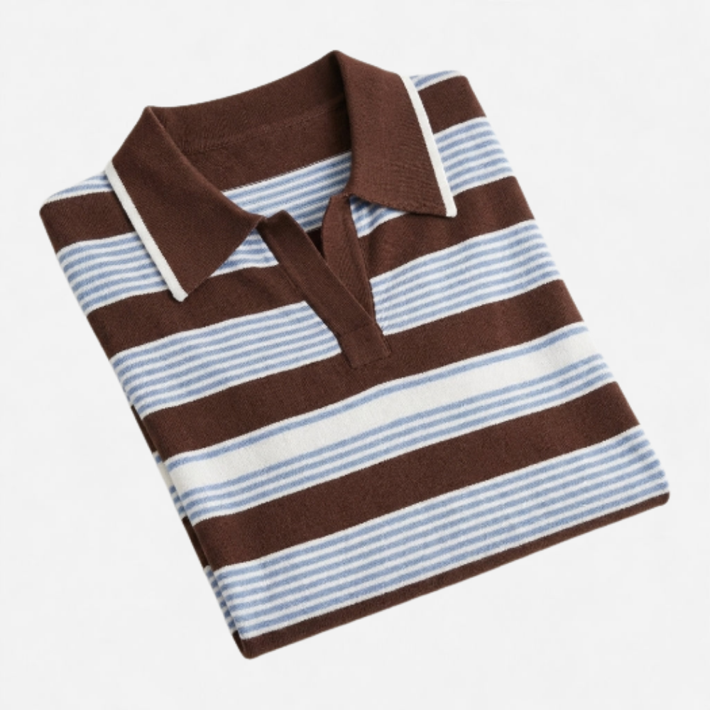 OLDMONEYLOOK | Women’s Classic Striped Summer Blouse
