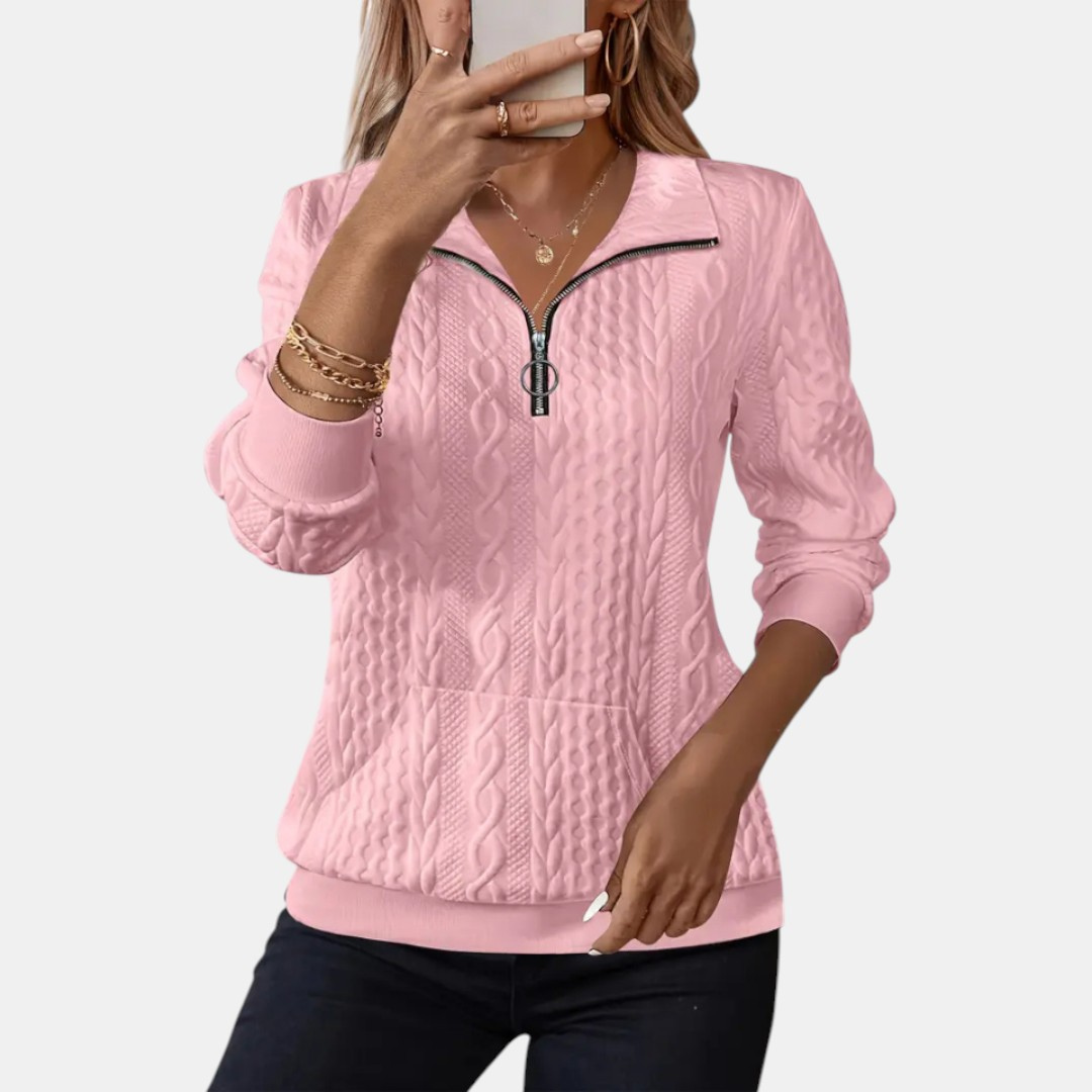 Ladies' Long Sleeve Jumper | Warmth and Style in One