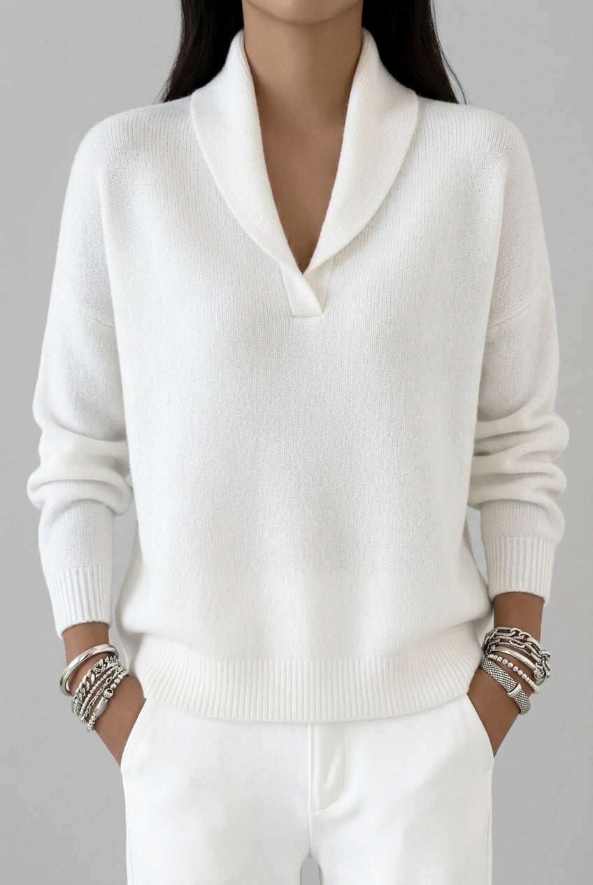 Timeless V-Neck Casual Sweater