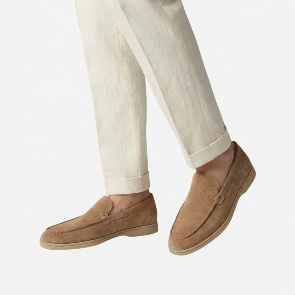 OLDMONEYLOOK | Men’s Classic Slip-On Suede Loafers