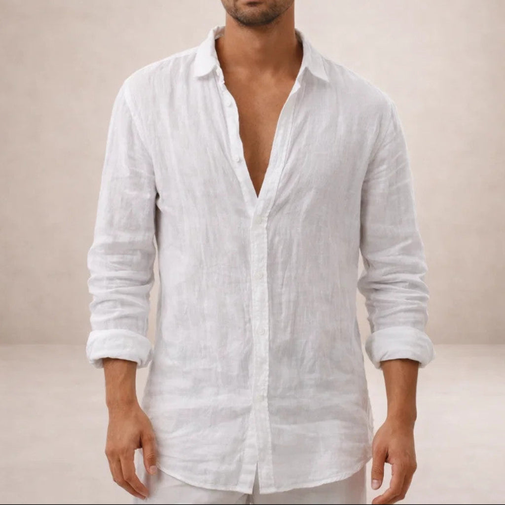Men's Linen Shirt | Airy Comfort for Warm Days