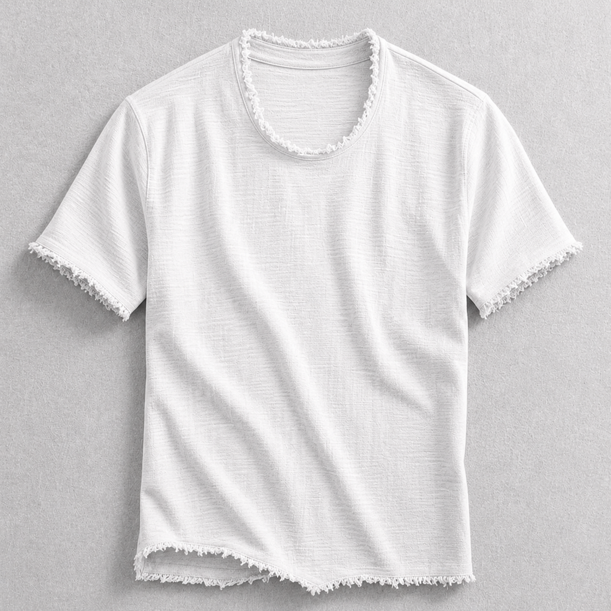 Harlow Frayed Edge Tee