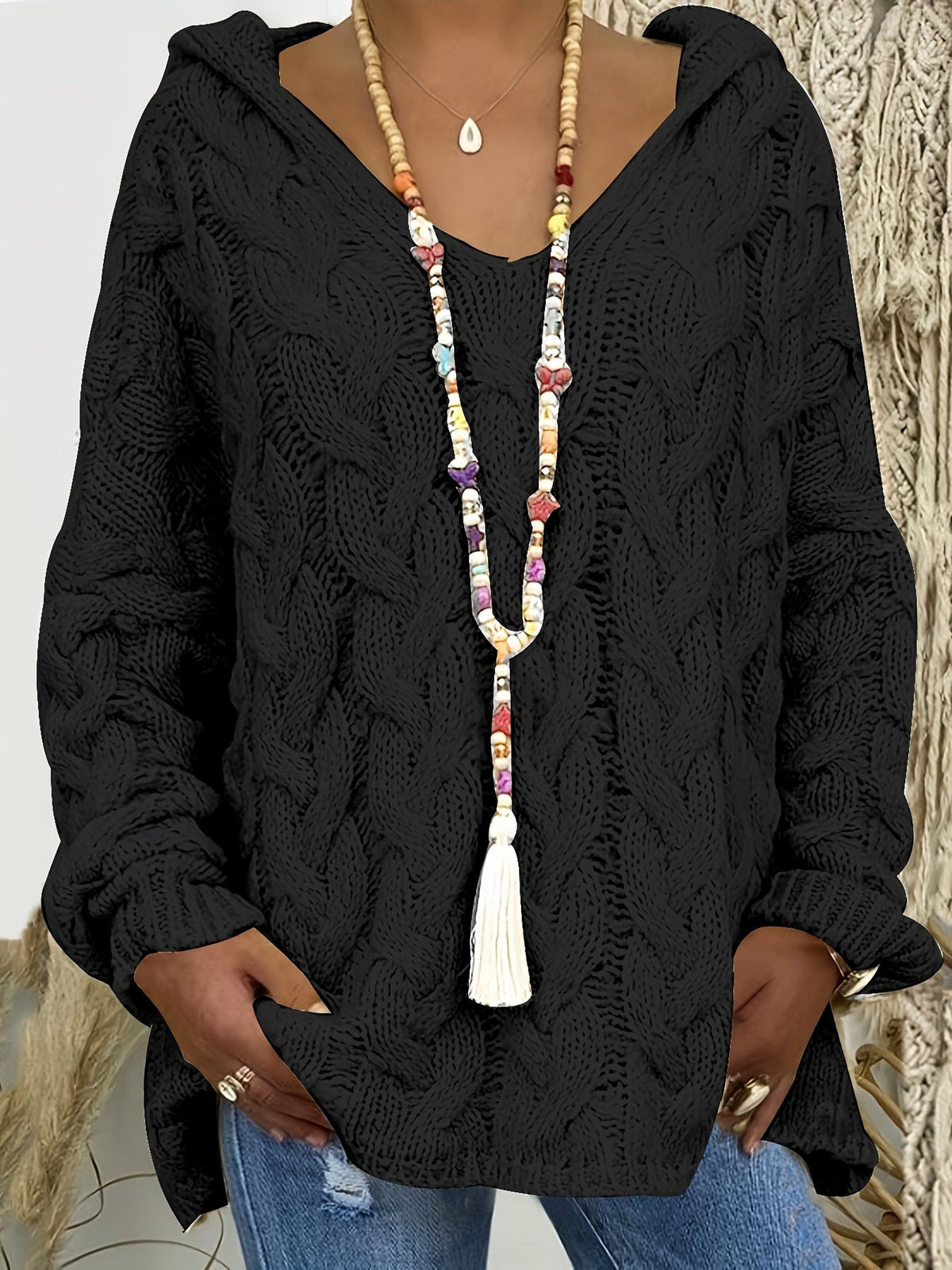 Iris | Cozy Cable-Knit Sweater
