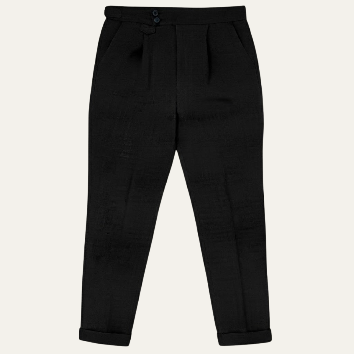 The Hobart Men’s Tailored High-Waisted Pleated Dress Trousers