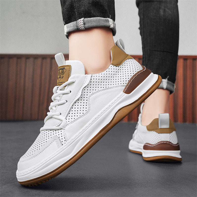 Italian Luxury Genuine Leather Sneakers