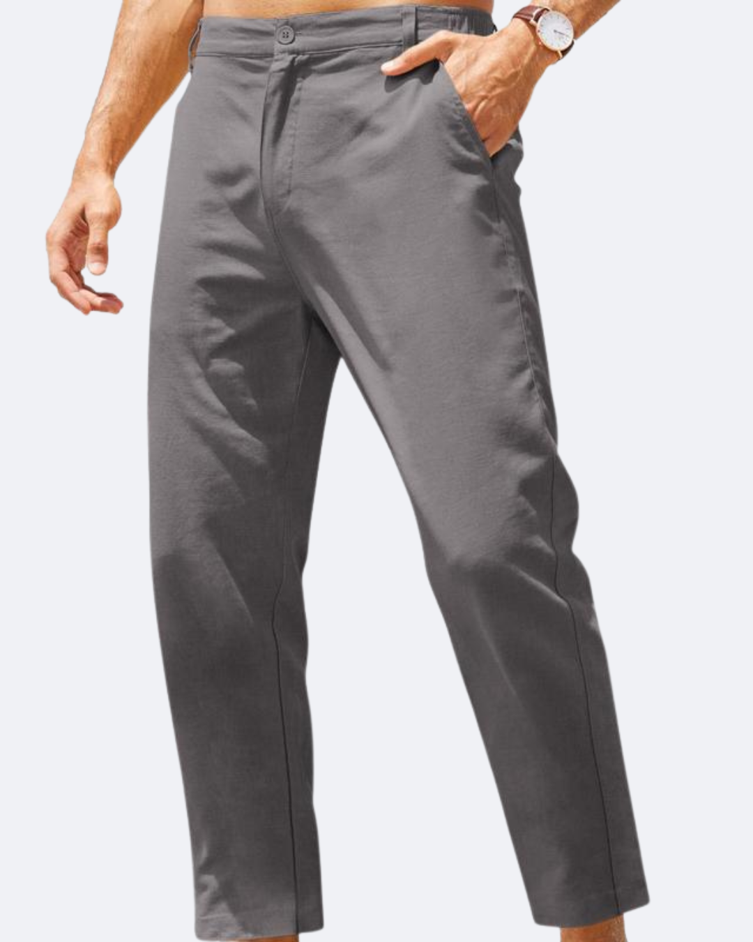 Marco Cotton Linen Trousers