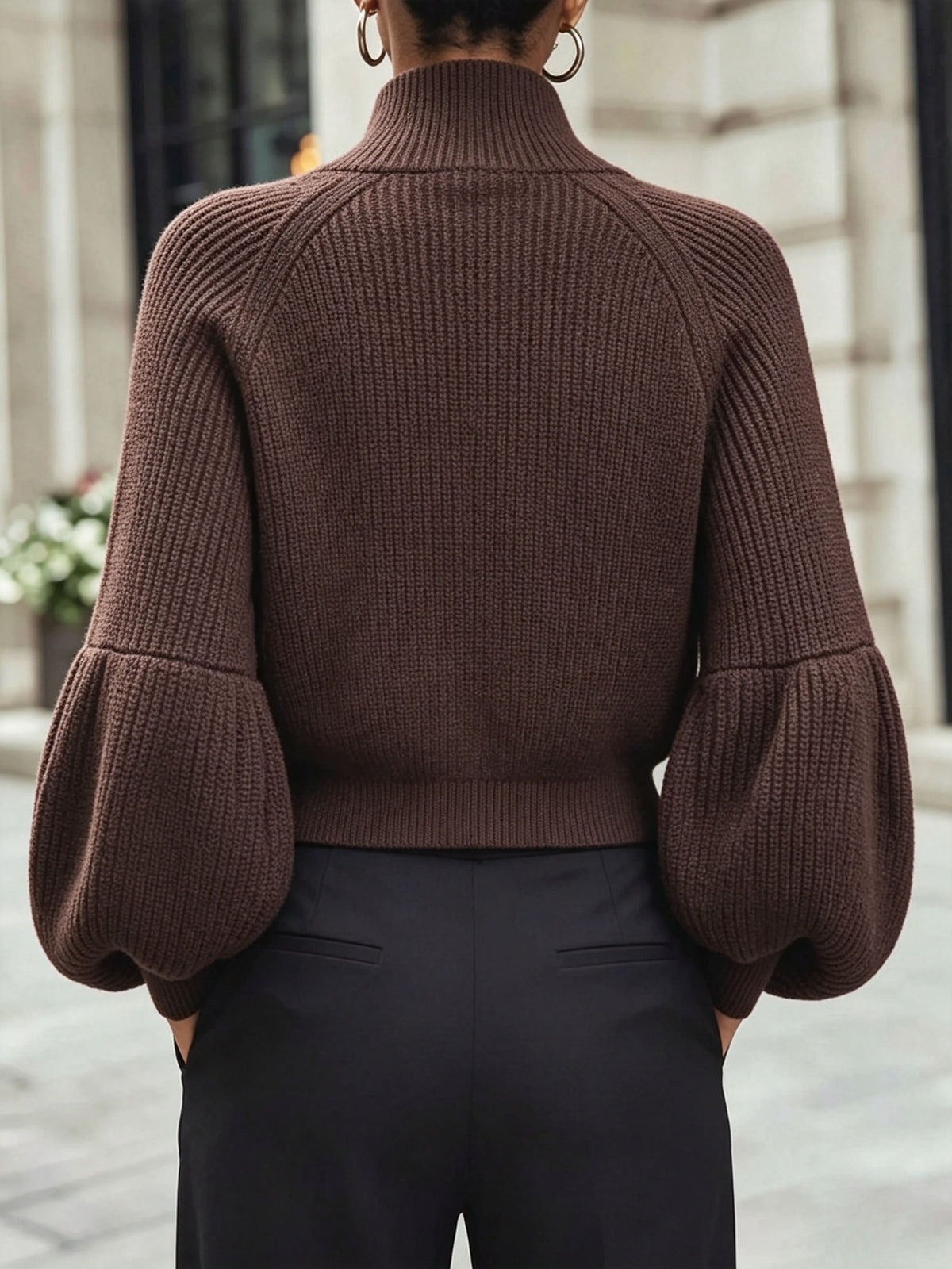 Anthea | Short Zip-Up Cardigan