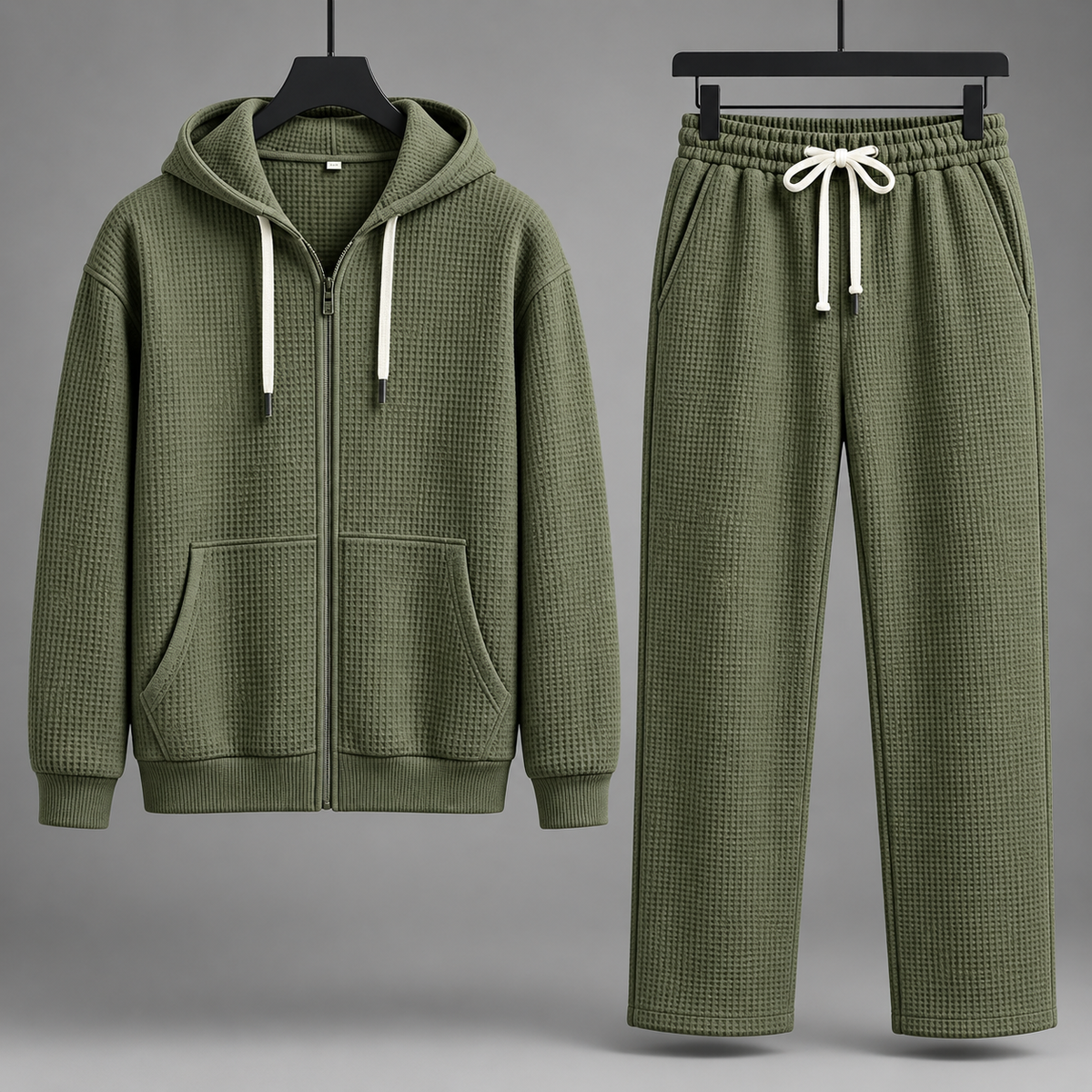 Jacob Waffle-Knit Set
