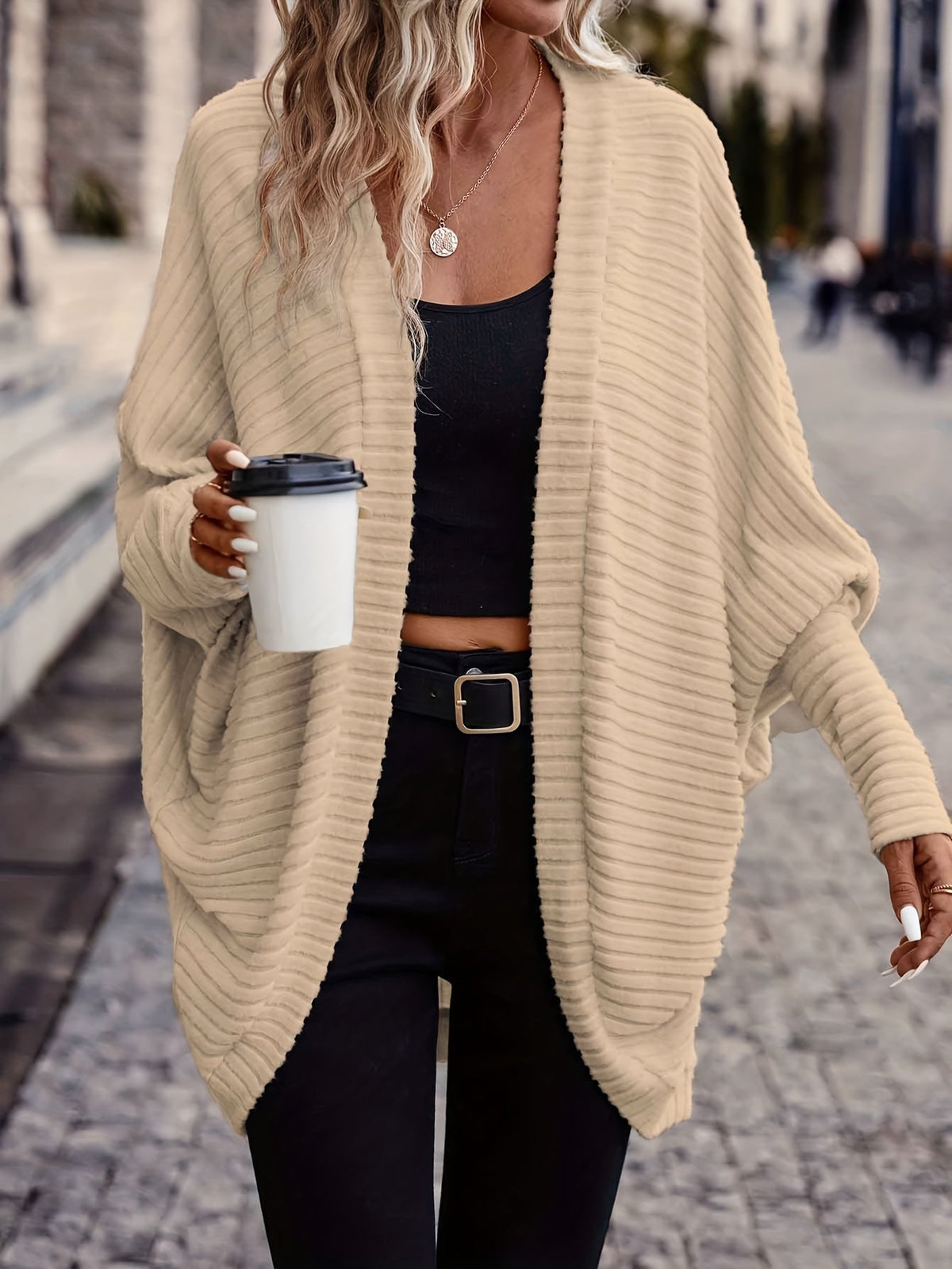 Maeve | Easygoing Open-Front Cardigan
