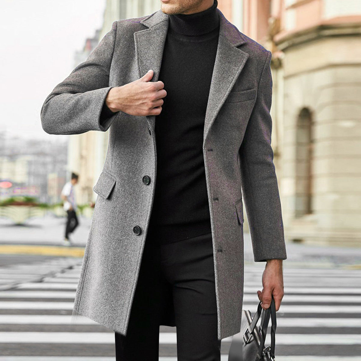 Woollen Trench Coat