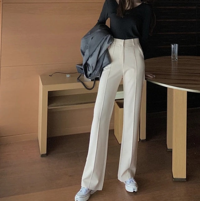 High Waist Women's Trousers