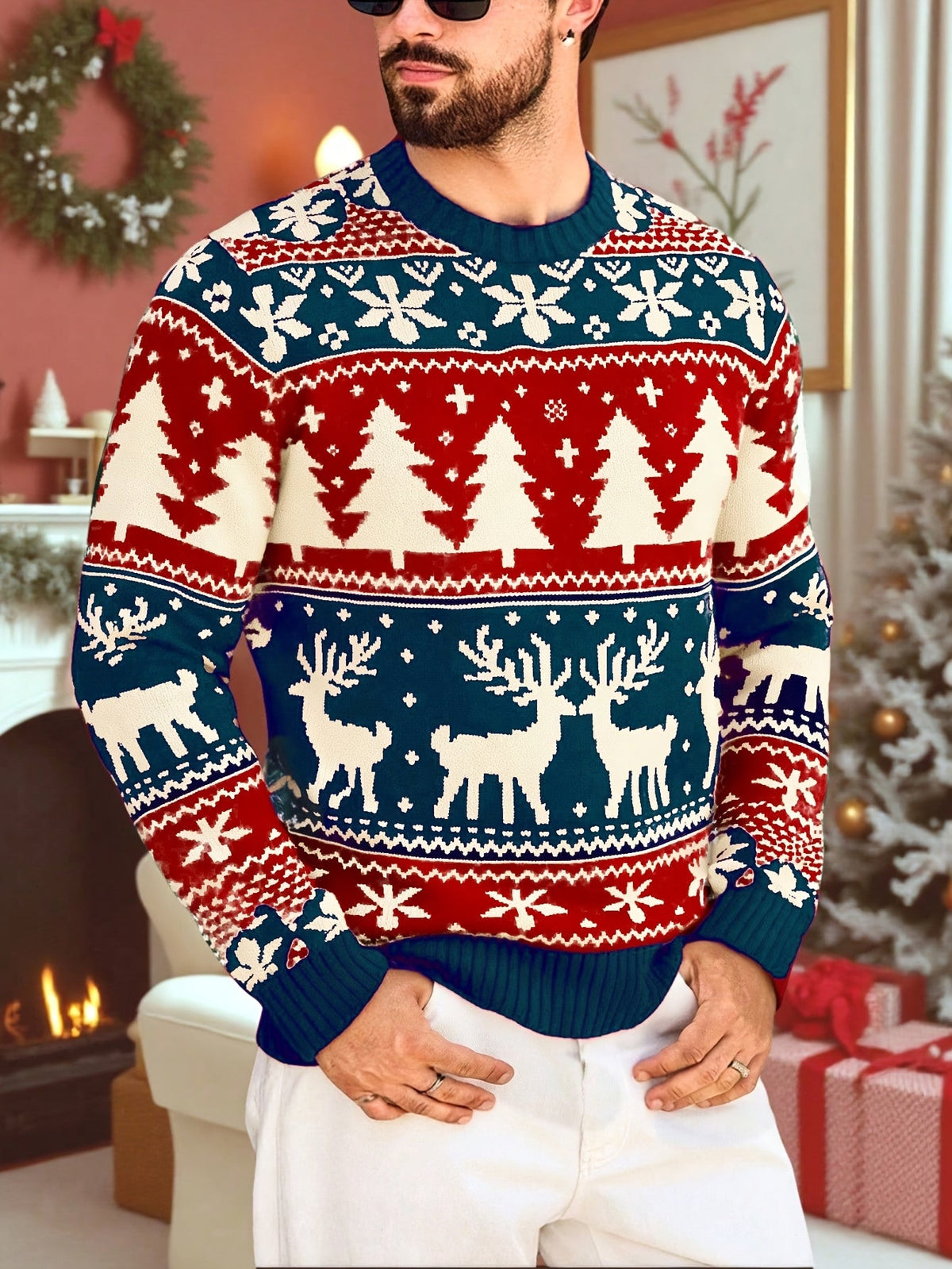 Nicholas | Holiday Cheer Christmas Sweater