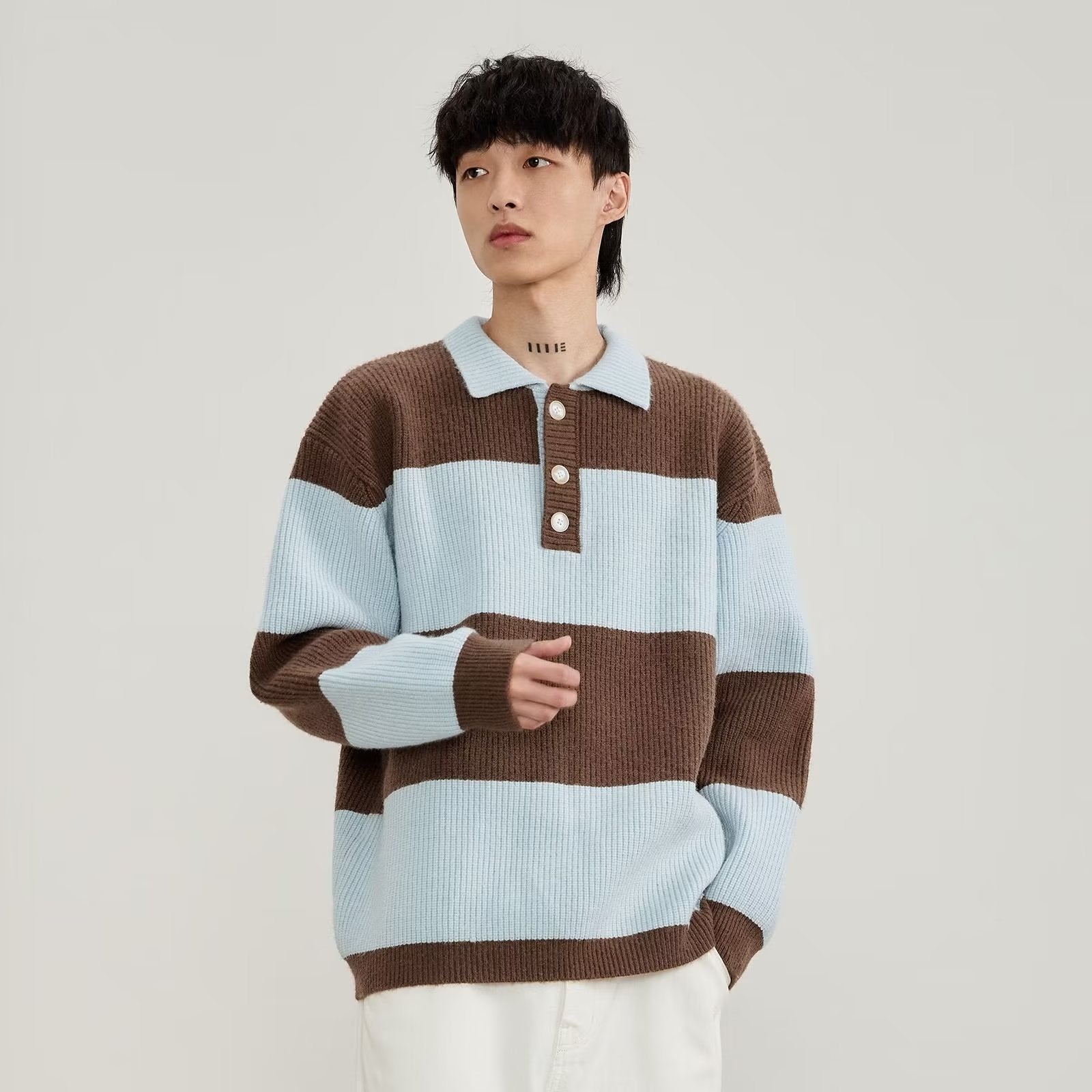 Winter Striped Sweater