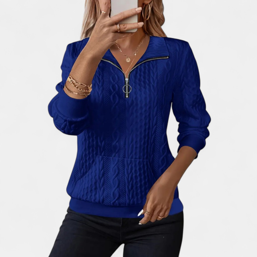 Ladies' Long Sleeve Jumper | Warmth and Style in One
