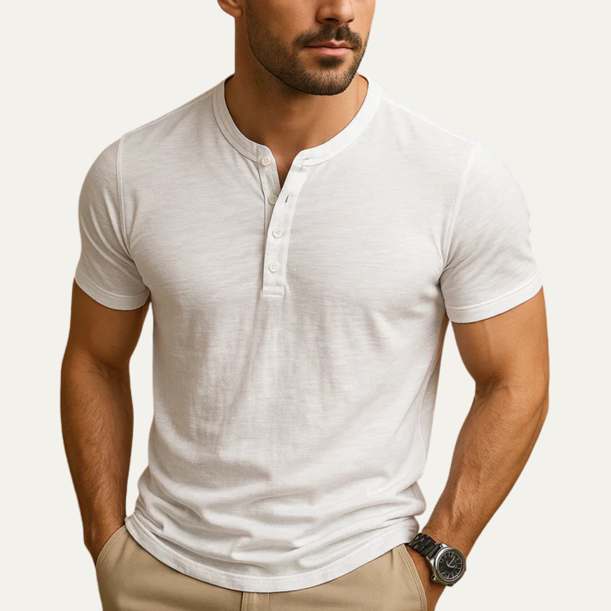 The Peschiera Men's Short Sleeve Polo Top