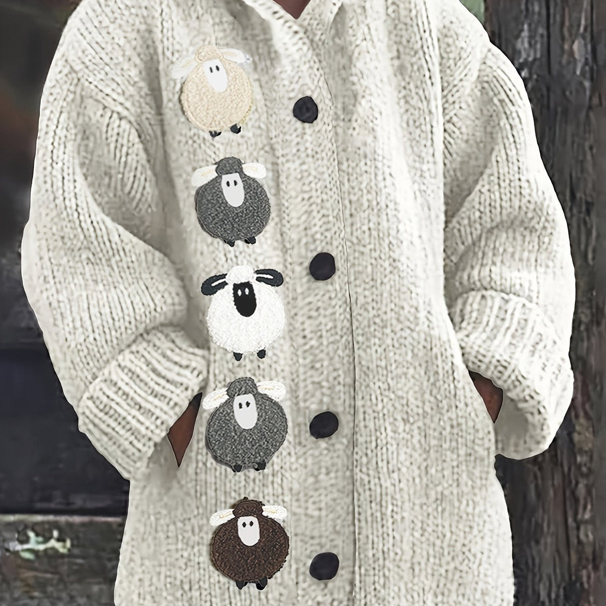 Faye | Comfortable Hooded Cardigan