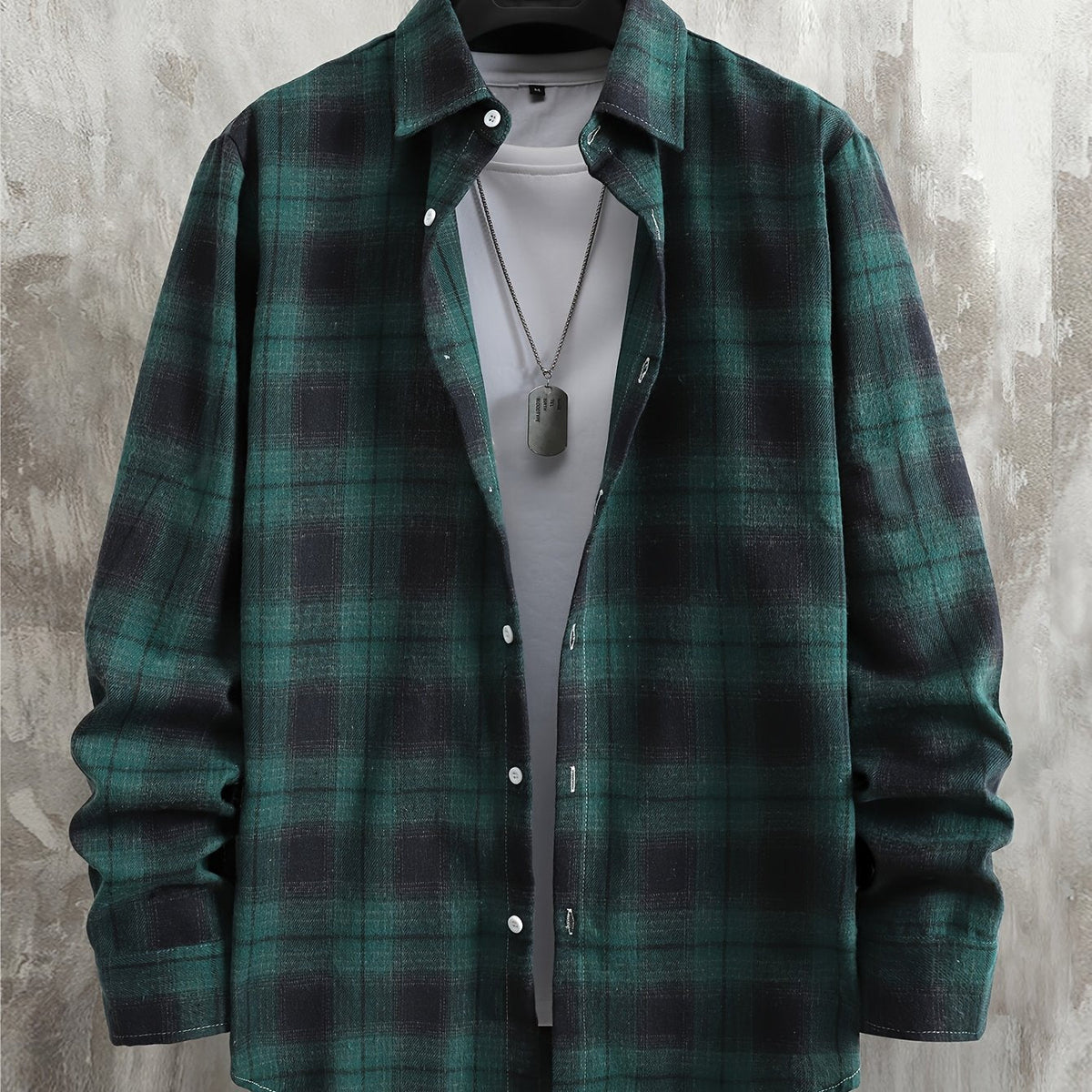 Clayton | Casual Checked Long-Sleeve Shirt