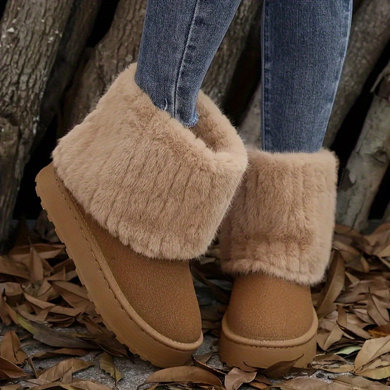 Elspeth | Cozy Winter Platform Boots