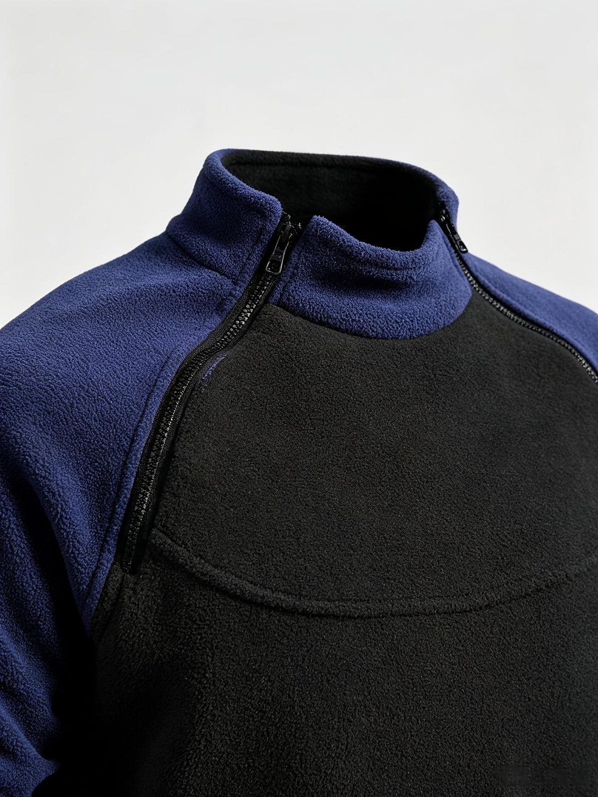 Grady | Military-Inspired Pullover with Zip Details