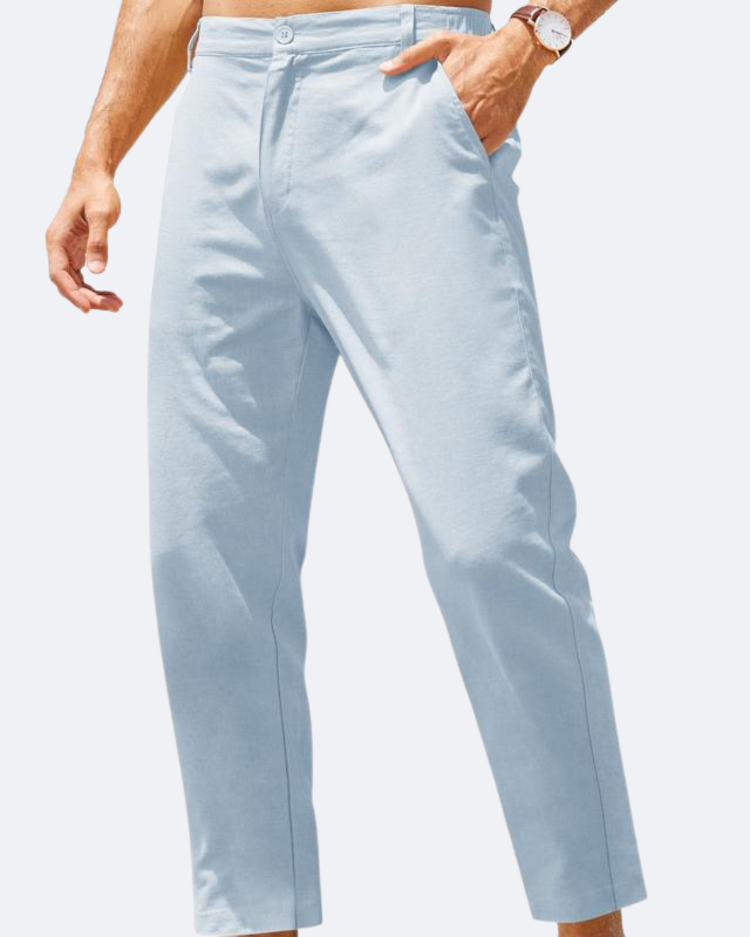 Marco Cotton Linen Trousers