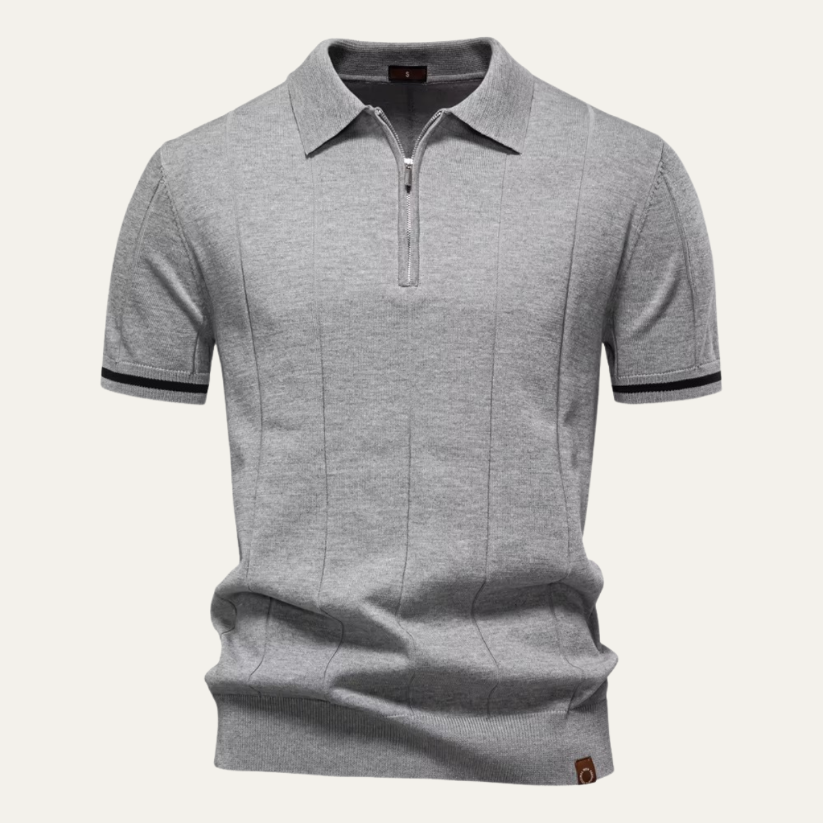The Briarcliff Men’s Quarter Zip Polo Shirt