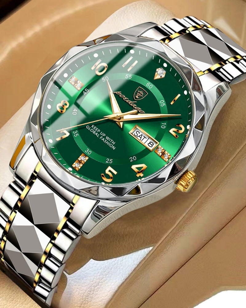 Classic Two-Tone Steel Watch