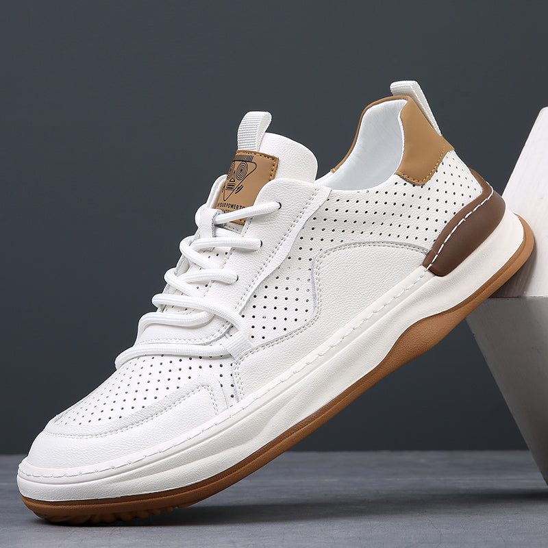 Italian Luxury Genuine Leather Sneakers