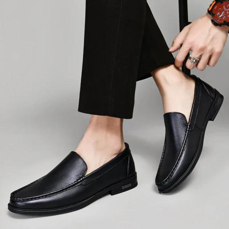Italian Leather Loafers