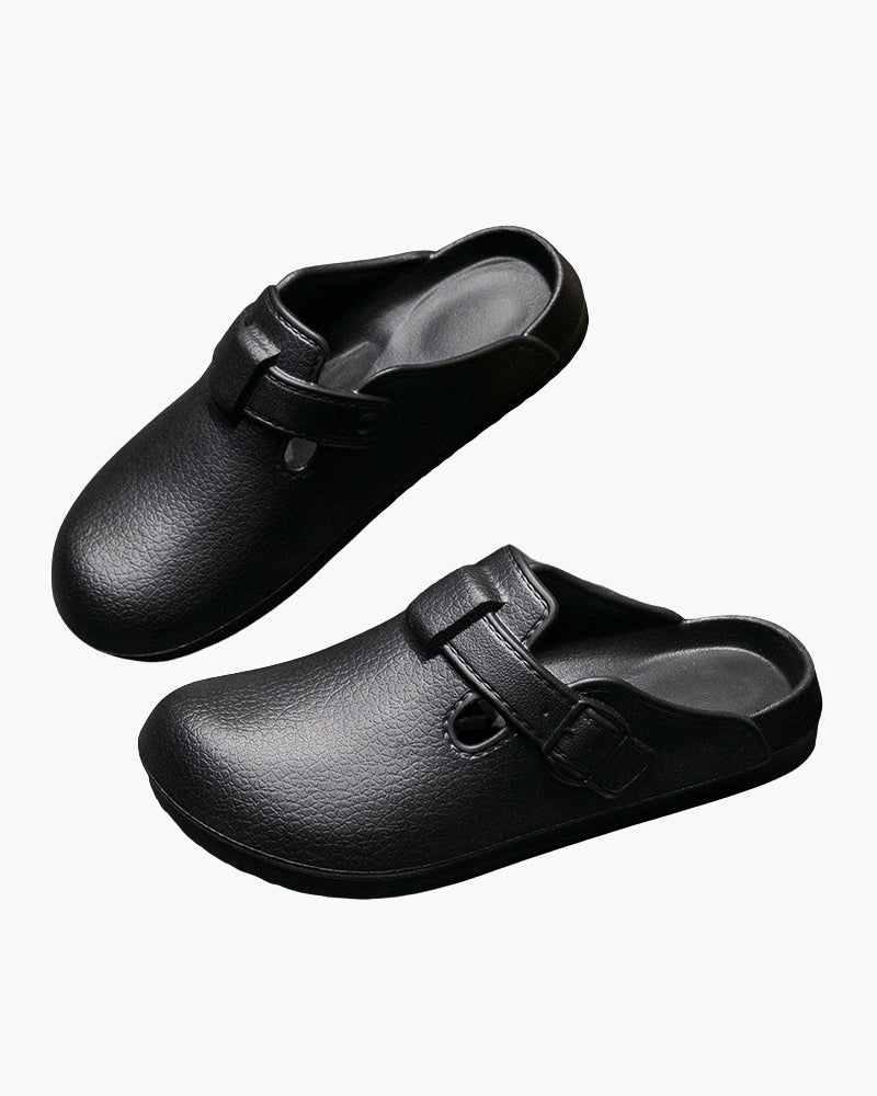 Classic Waterproof Buckle Clogs