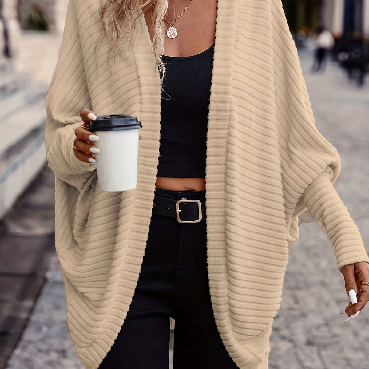 Maeve | Easygoing Open-Front Cardigan