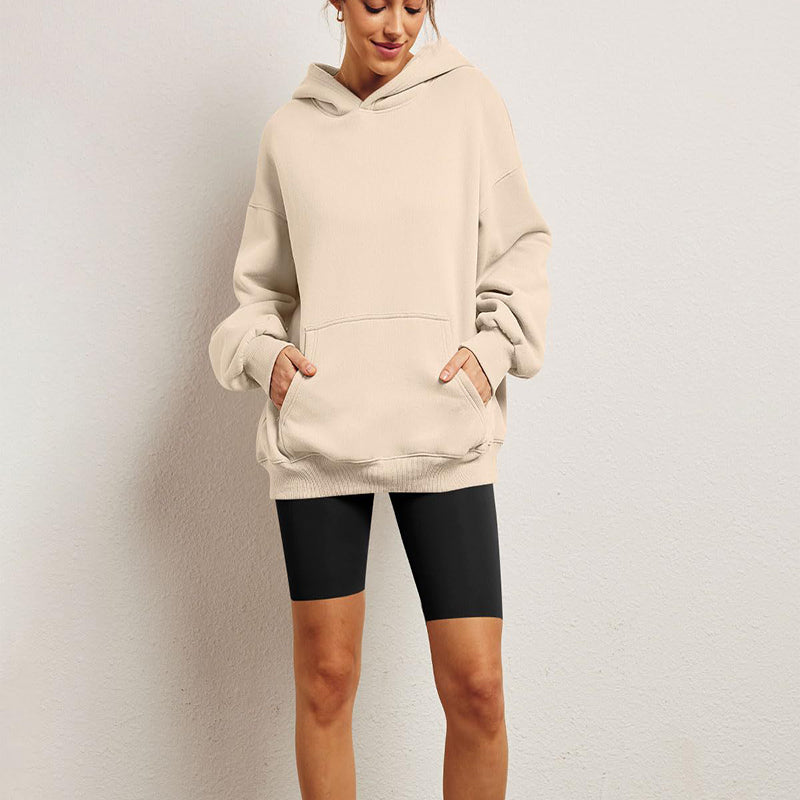 Elin | Cozy Oversized Fleece Hoodie with Kangaroo Pocket
