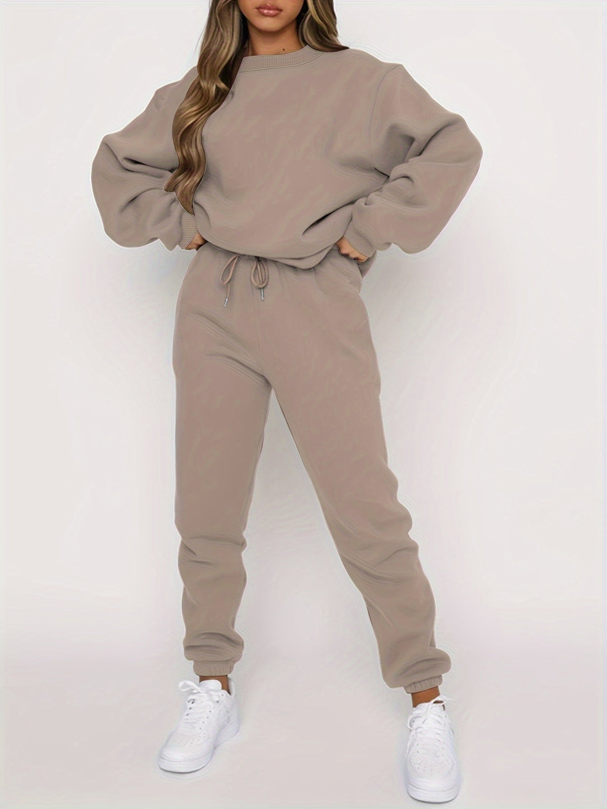 Women's Relaxing Two-Piece Set with Drawstring