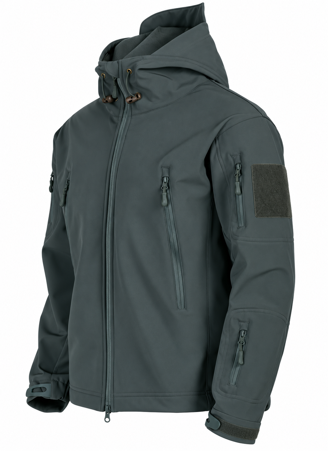 Windproof Jacket with Fleece Lining