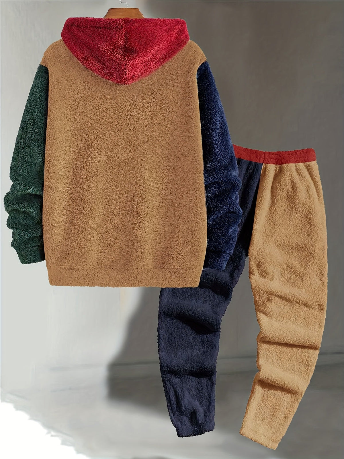 Emmett | Cozy Color-Block Two-Piece Ensemble