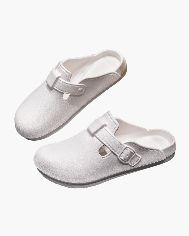 Classic Waterproof Buckle Clogs