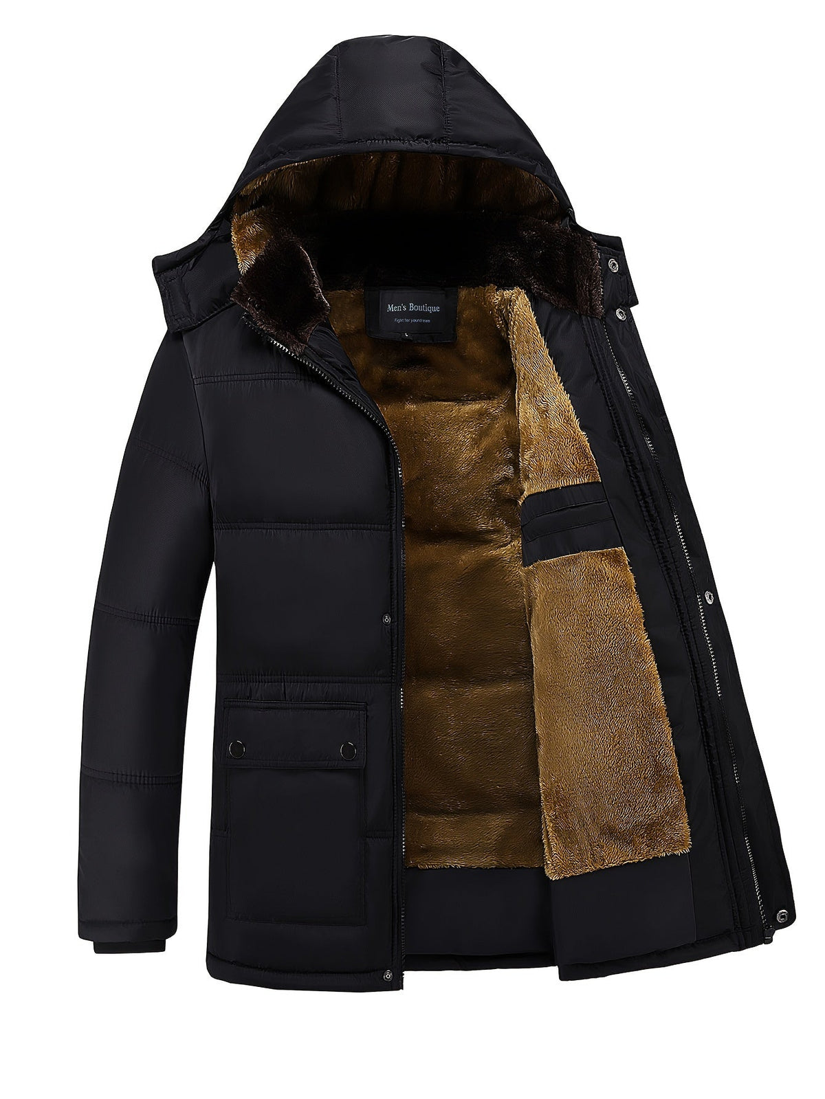 Bertram | Insulated Hooded Winter Jacket