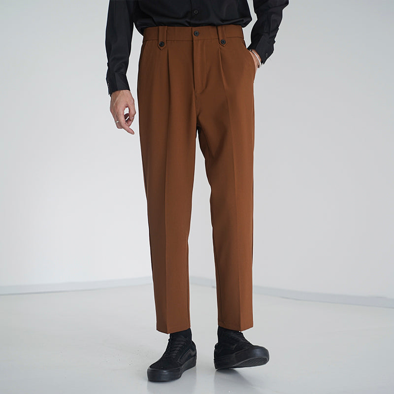 Business Casual Loose Fit Trousers