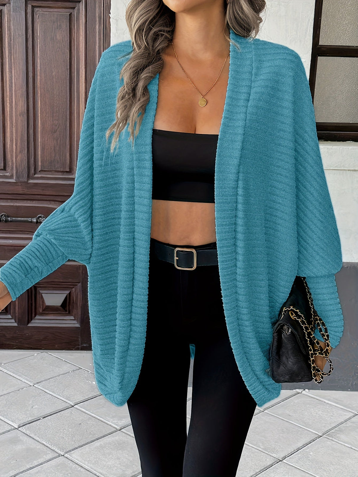 Maeve | Easygoing Open-Front Cardigan