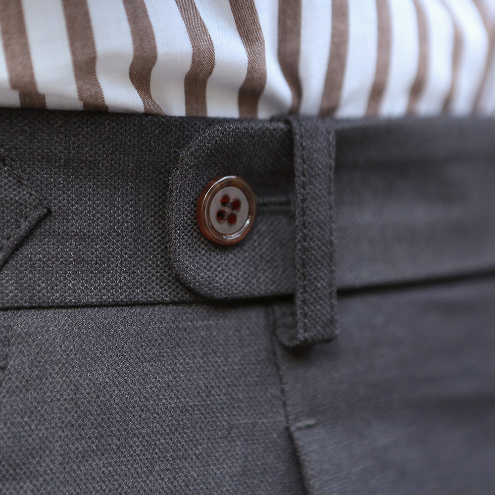 Retro Straight-Leg Trousers