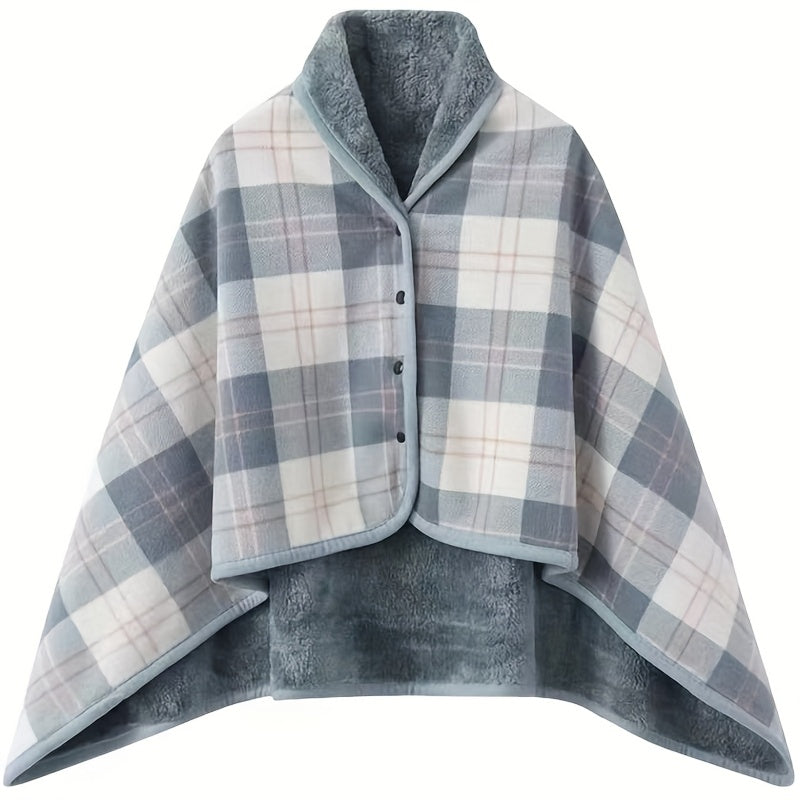 Rosamund | Cozy Plaid Wrap Scarf