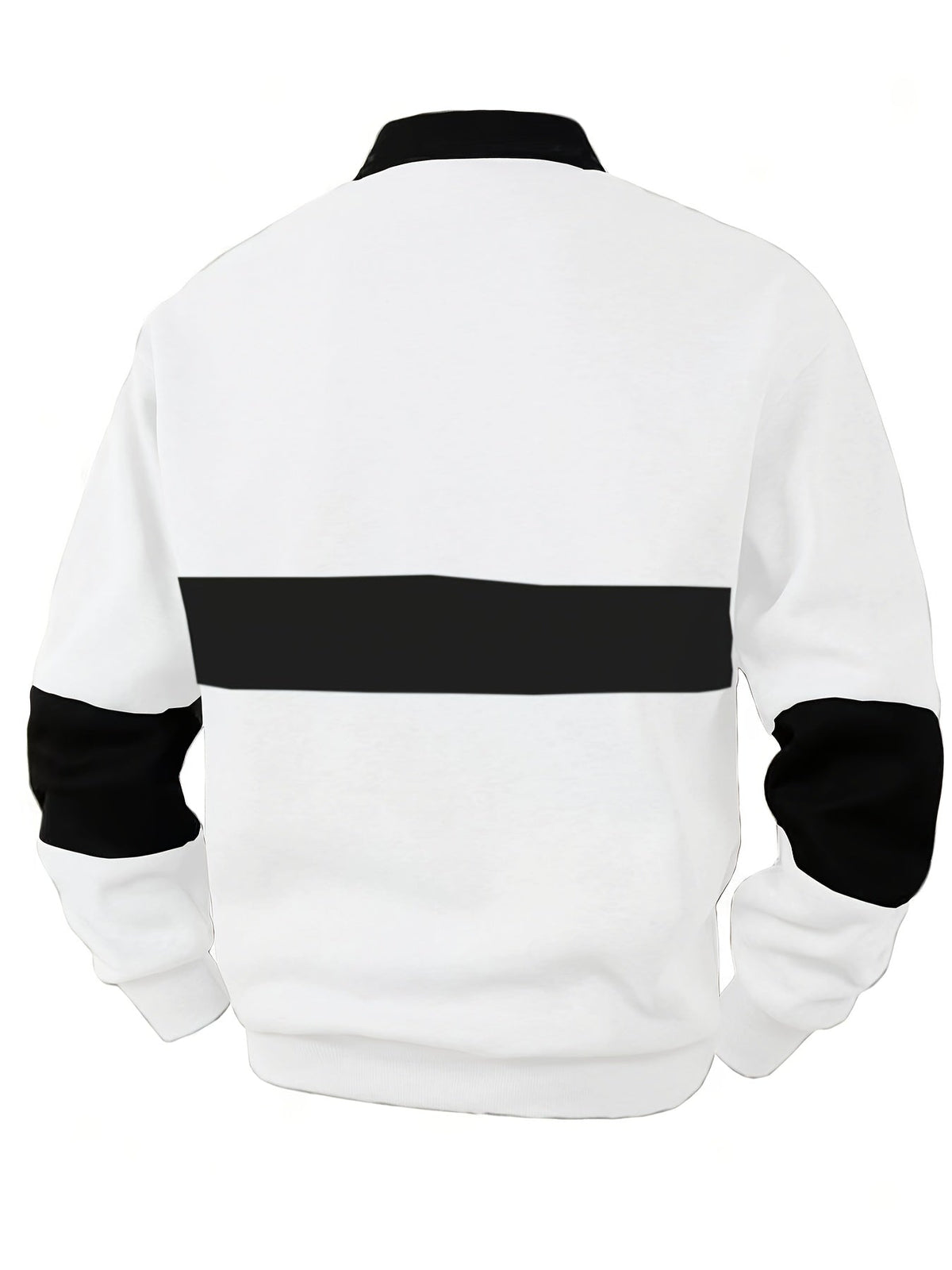 Nolan | Colour-Block Long Sleeve Polo Shirt
